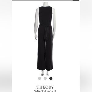 Theory Black Jumpsuit